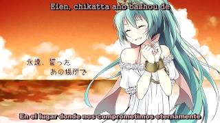 Hatsune Miku I Found a Way to Become Happy Eternally Sub Esp  Romaji [upl. by Steel]