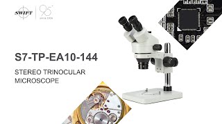 SWIFT Microscopes S7TPEA10144 Professional quality Stereo trinocular microscope [upl. by Lenrad390]