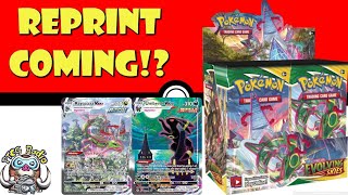 Evolving Skies Reprint is Coming How Extensive Pokémon TCG News [upl. by Akinihs7]