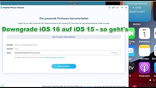 iOS 16 Downgrade auf iOS 15  Was tun [upl. by Assenahs287]