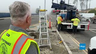 Torrance Gateway Sign Installation [upl. by Stearne]