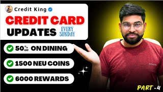 Credit Card Weekly Updates Part4 🤗  50 Discount on Dining  Get Extra Reward Points 🤗 [upl. by Naot331]