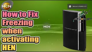 How to Fix PS3 Freezing issues when activating hen  PS3 490 Hen 320 [upl. by Enrico]