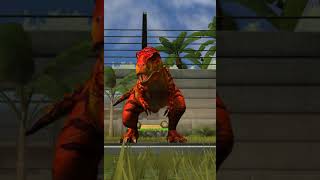 INDOMINUS REX UNLOCK  JURASSIC WORLD THE GAME [upl. by Ellerehc]