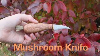 Making a Mushroom Knife With a Brush [upl. by Leasi]