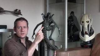 Sideshow Collectibles Aliens Warrior Maquette [upl. by Friederike976]