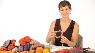 Easy Beginner Patterns  Circular Knitting [upl. by Rivkah354]