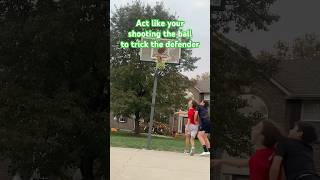 Red shirt really thought he was shooting 😂 basketball hoops fyp viralshorts [upl. by Hebert257]