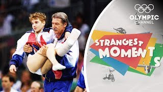 Kerri Strugs Unforgettable Determination to Win Gymnastics Olympic Gold  Strangest Moments [upl. by Bronk]