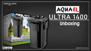 Aquael Ultra 1400 Canister Filter unboxing aquael plantedcreek unboxing [upl. by Kayla]