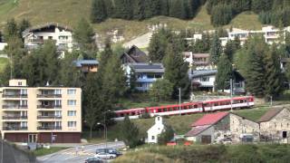 ferrovia Matterhorn Gottardban Glacier Exspress 2° Andermatt  Disentis [upl. by Adoree128]