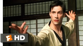 Virtual Combat  The Matrix 49 Movie CLIP 1999 HD [upl. by Aibun]