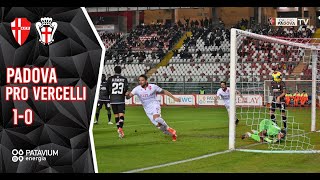 PadovaPro Vercelli 10 Highlights  16° Giornata Serie C 20212022 [upl. by Melesa]