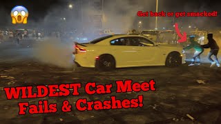 WILDEST Car Meet Fails and Crashes Compilation Part 2 [upl. by Jd196]