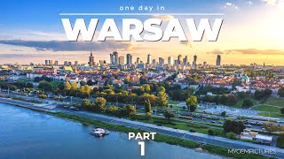 ONE DAY IN WARSAW POLAND 🇵🇱 PART 1  4K 60FPS  There is so much to see in this beautiful city [upl. by Roch]