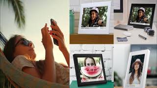 P100 WiFi Digital Picture Frame 101inch 16GB Smart Electronics Photo Frame APP Control V7115 [upl. by Jemena857]