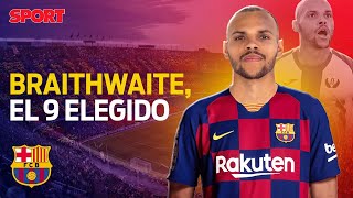 MARTIN BRAITHWAITE DEL LEGANÉS ES EL 9 QUE FICHARÁ EL FC BARCELONA [upl. by Annawak]