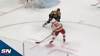 Flames Nazem Kadri Pulls Slick ToeDrag To Snipe One Past Joonas Korpisalo [upl. by Gefell116]