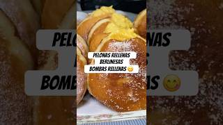 Berlinesas bombas rellenas o pelonas rellenas estilo Veracruz [upl. by Nevar]