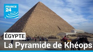 Égypte  la célèbre Pyramide de Khéops livre un nouveau secret • FRANCE 24 [upl. by Enairb]