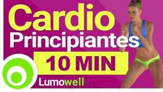 Ejercicios Cardio para Principiantes  10 Minutos [upl. by Erodavlas]