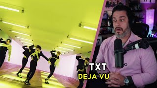 Director Reacts  TXT  Deja Vu MV [upl. by Power]