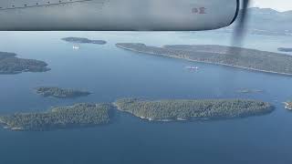 Gulf Islands Gabriola Islands near Nanaimo aerial view [upl. by Oirevlis870]