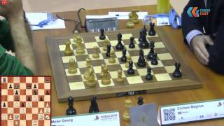 G Meier  M Carlsen Blitz [upl. by Cleveland]