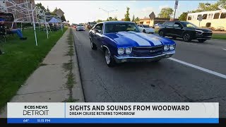 Sights and Sounds from the Woodward Dream Cruise [upl. by Atiekahs]