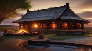 Viking tavern ambient music to relax study and sleep 🍺🎶💤 [upl. by Aseefan]