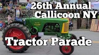 2022 26th Annual Callicoon NY Tractor Parade [upl. by Nesrac]