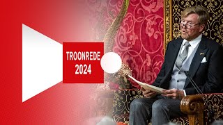 Troonrede Prinsjesdag 2024 [upl. by Acacia]