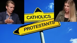 Catholicism vs ProtestantismGeorge Farmer debates Protestantism with Allie Beth Stuckey [upl. by Sewel173]