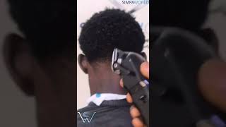 Haircut  Taper fade Afro [upl. by Nannek]