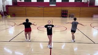 2024 UCA Camp Dance Counts [upl. by Lyj]