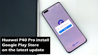 Huawei P40 liteNova 7i Install Full Google Play Store 10 minutes [upl. by Henrieta170]