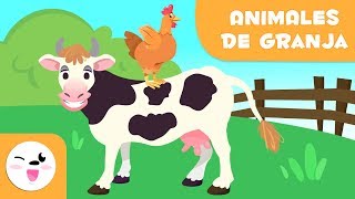 Los animales de la granja para niños  Vocabulario para niños [upl. by Jenks]