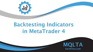 How to Backtest an Indicator in MetaTrader 4 [upl. by Nickolas143]