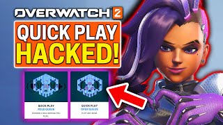 Overwatch 2 Quick Play HACKED HUGE Core Gameplay Changes [upl. by Lazaruk71]