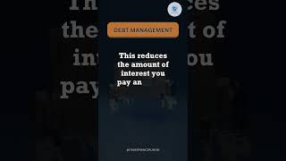 5 Debt Management I financetips moneyhacks savemoney [upl. by Mas9]