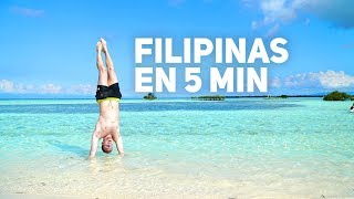 FILIPINAS EN 5 MINUTOS  MI VIAJE A FILIPINAS [upl. by Tiphanie189]