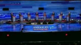 Entire Iowa Republican Debate August 11 2011 [upl. by Keavy947]