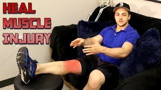 How to Heal A Muscle Strain or Injury [upl. by Marne]