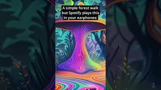 The psytrance forest  psytrance techhouse youtubeshorts animation mushroom [upl. by Acilef]