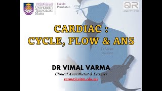 QR ANAESTHESIA  PHYSIO  CVS  CARDIAC CYCLE CORONARY FLOW amp CARDIAC ANS [upl. by Froma]