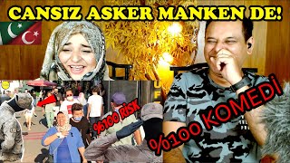 CANSIZ ASKER MANKEN ŞAKASI 10   \u00100 KOMEDİ   Pakistani Reaction [upl. by Llatsyrc]