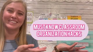 Steal This Must Know Classroom Organization Hack [upl. by Sy]