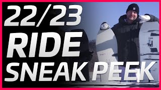 Ride Snowboards 2223 Season Sneak Peek [upl. by Alliber910]