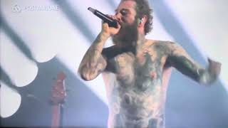 Post Malone White Iverson at Bonnaroo music festival 61424 I do not own the rights to the music [upl. by Sira]