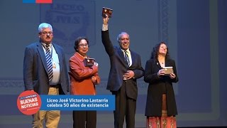 50 años de existencia celebró el Liceo José Victorino Lastarria [upl. by Nodanrb]